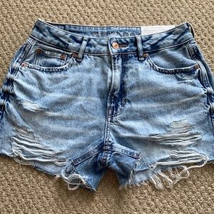 american eagle never worn jean shorts